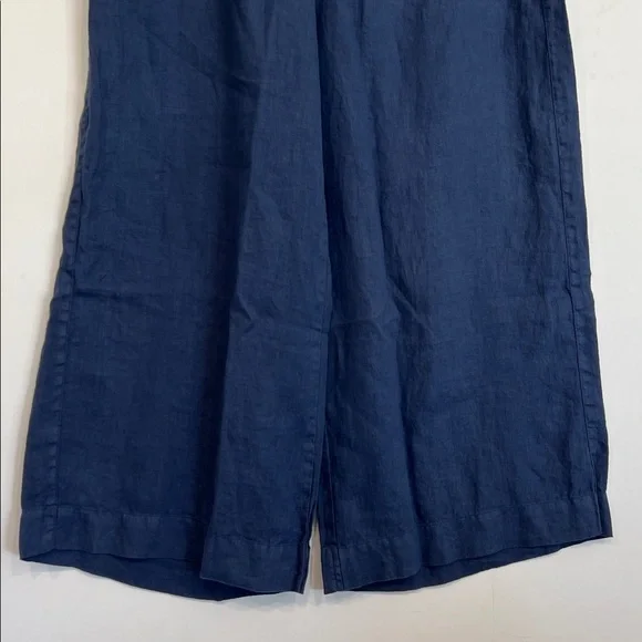 Frank & Eileen Linen Set Eileen Button Down and Pull On Pant in Blue - Medium - Picture 13 of 16